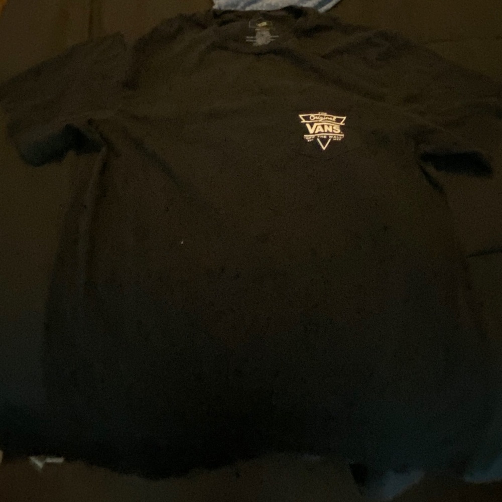 black vans shirt